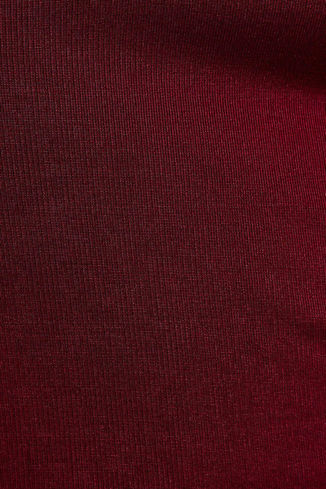 ASYMMETRIC NECK LONG SLEEVE BODYSUIT