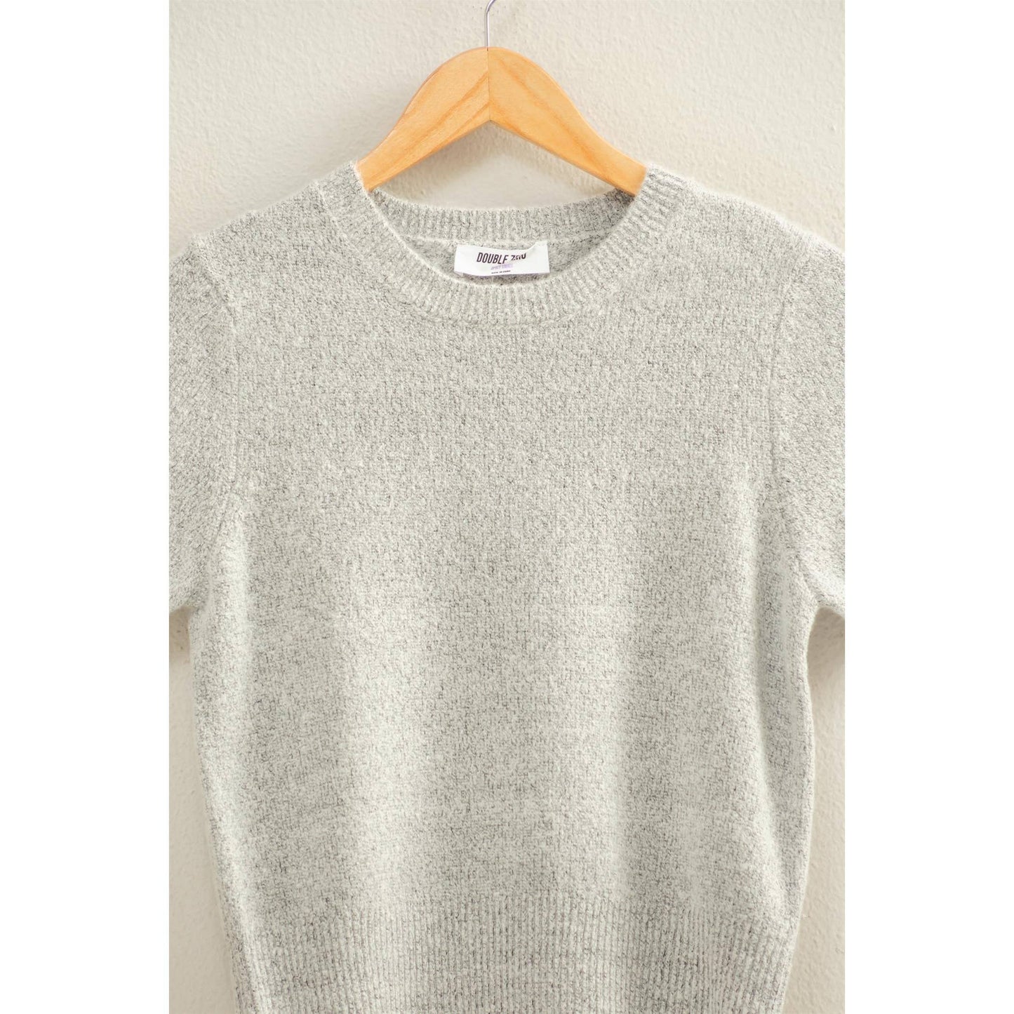 Short Sleeve Sweater Top