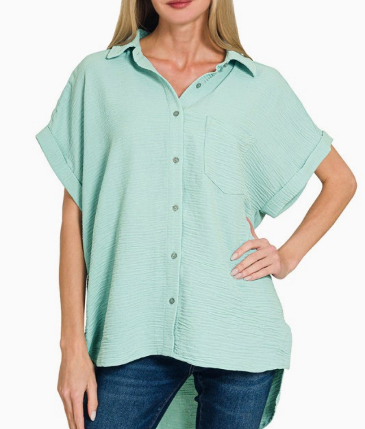 Airflow Button Up Sea Angel