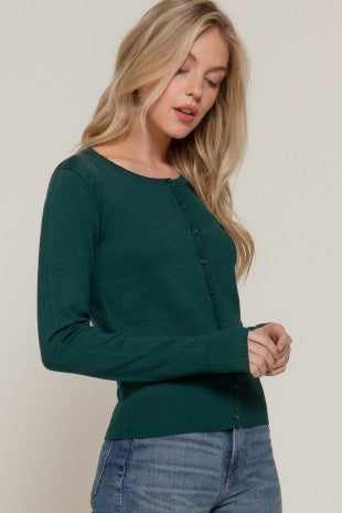 Cardigan Hunter Green