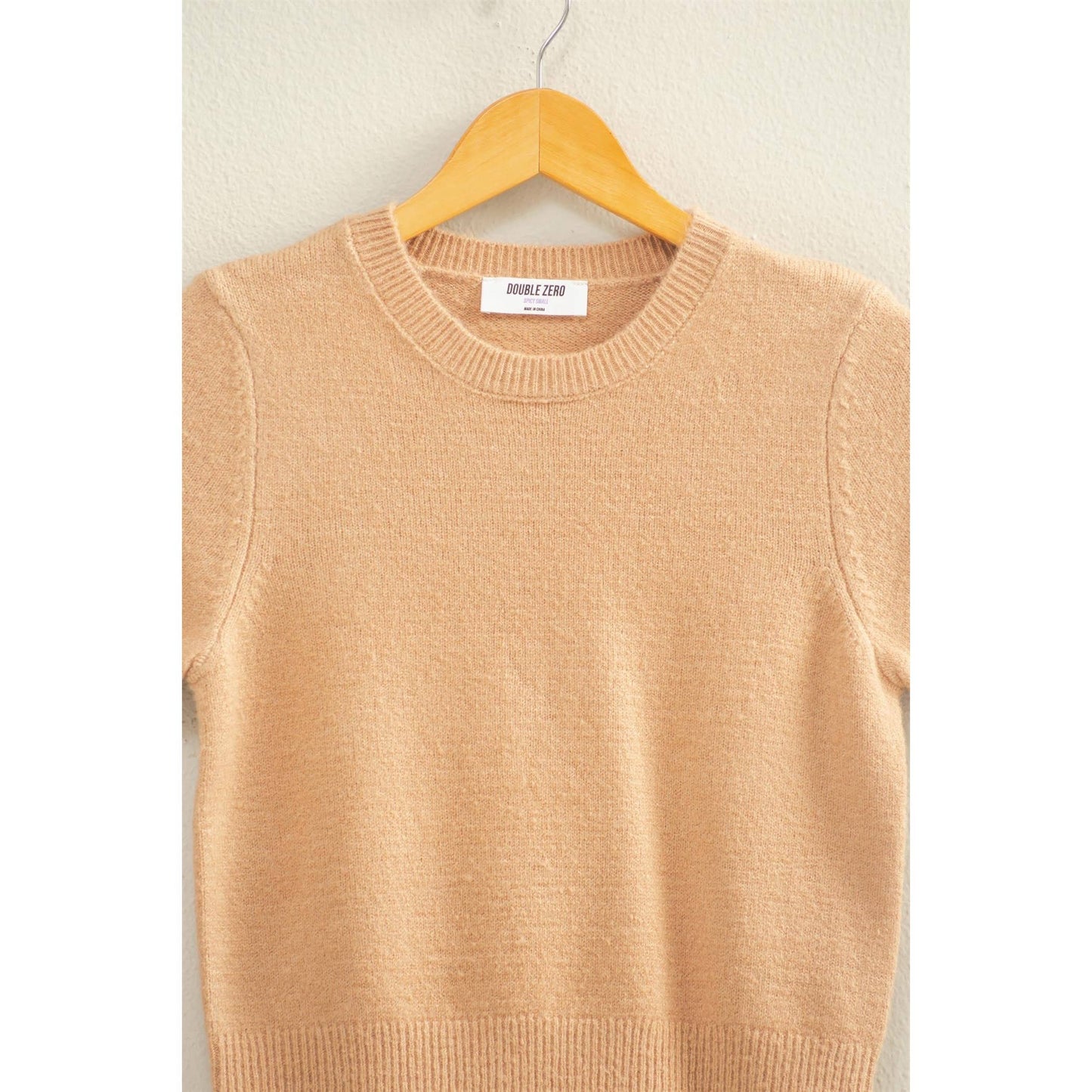 Short Sleeve Sweater Top