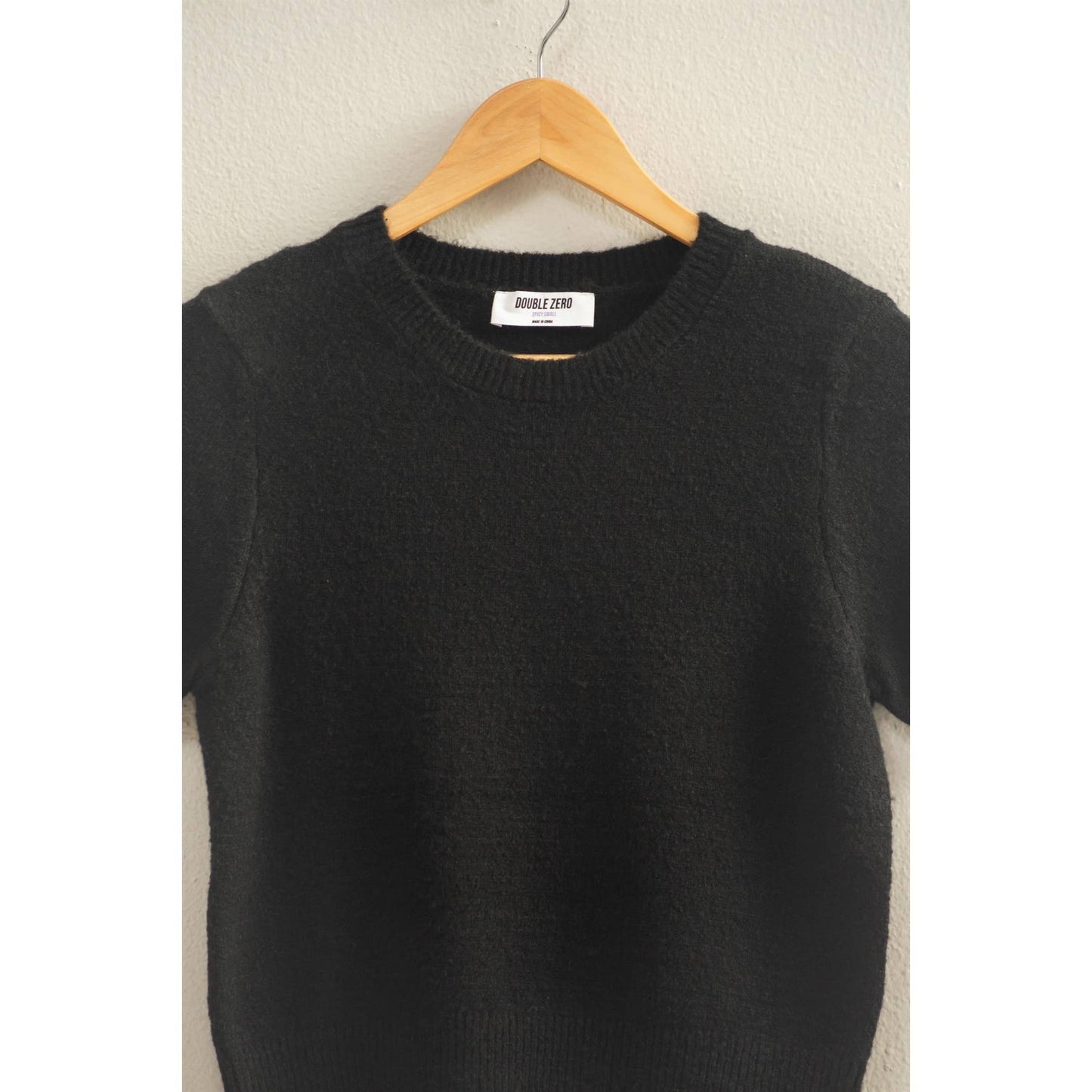 Short Sleeve Sweater Top