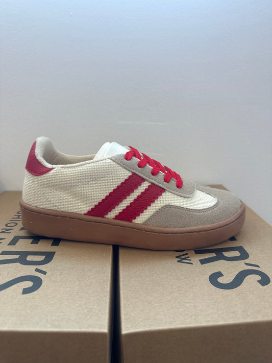 Miel Gameday Sneaker cream/red