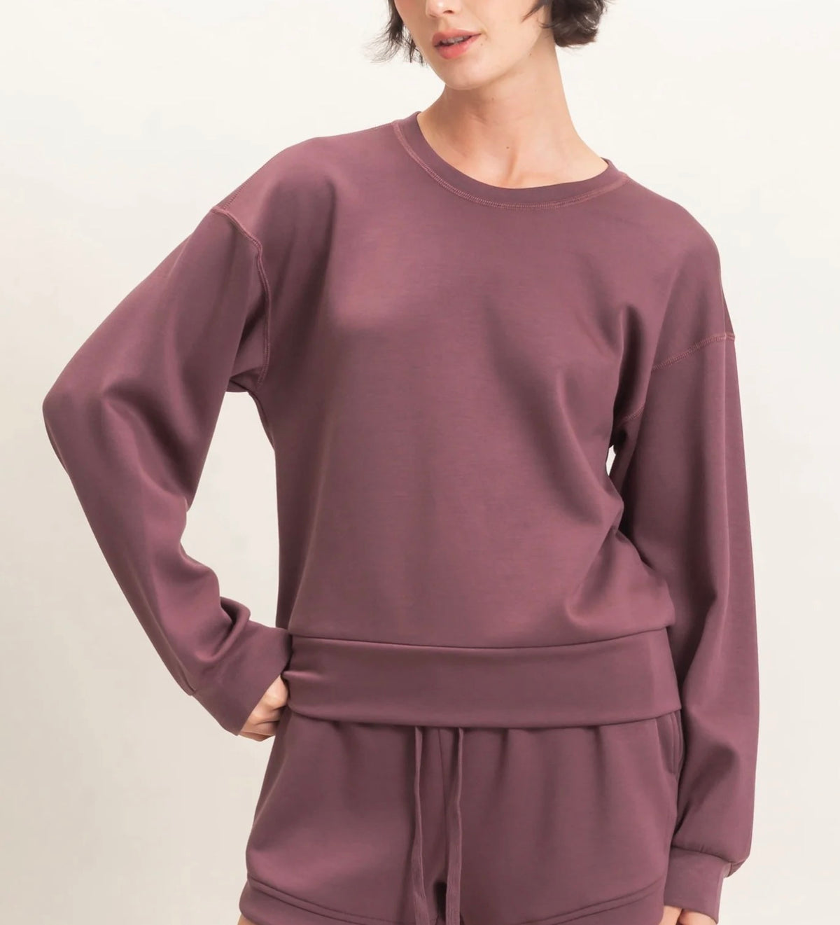 Soft Long Sleeve Cocoa