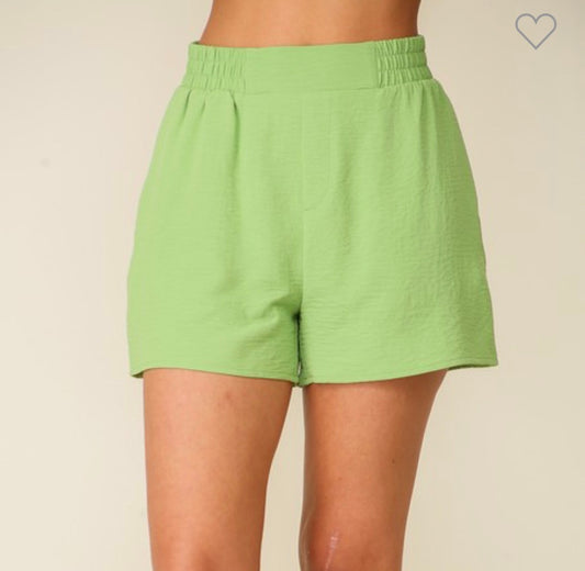 Aloe Green Shorts