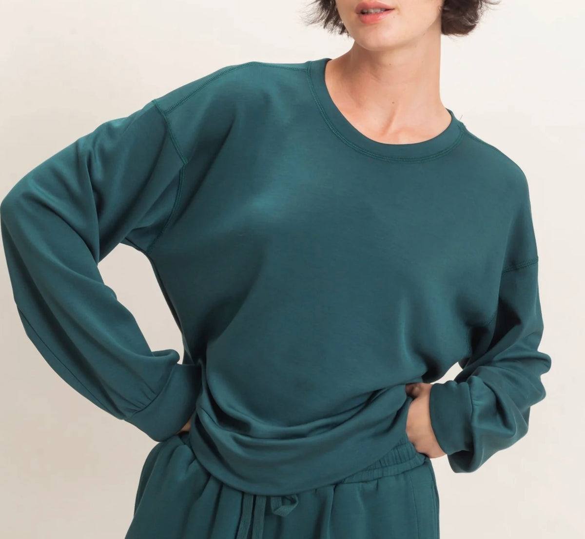 Soft Long Sleeve Deep Green