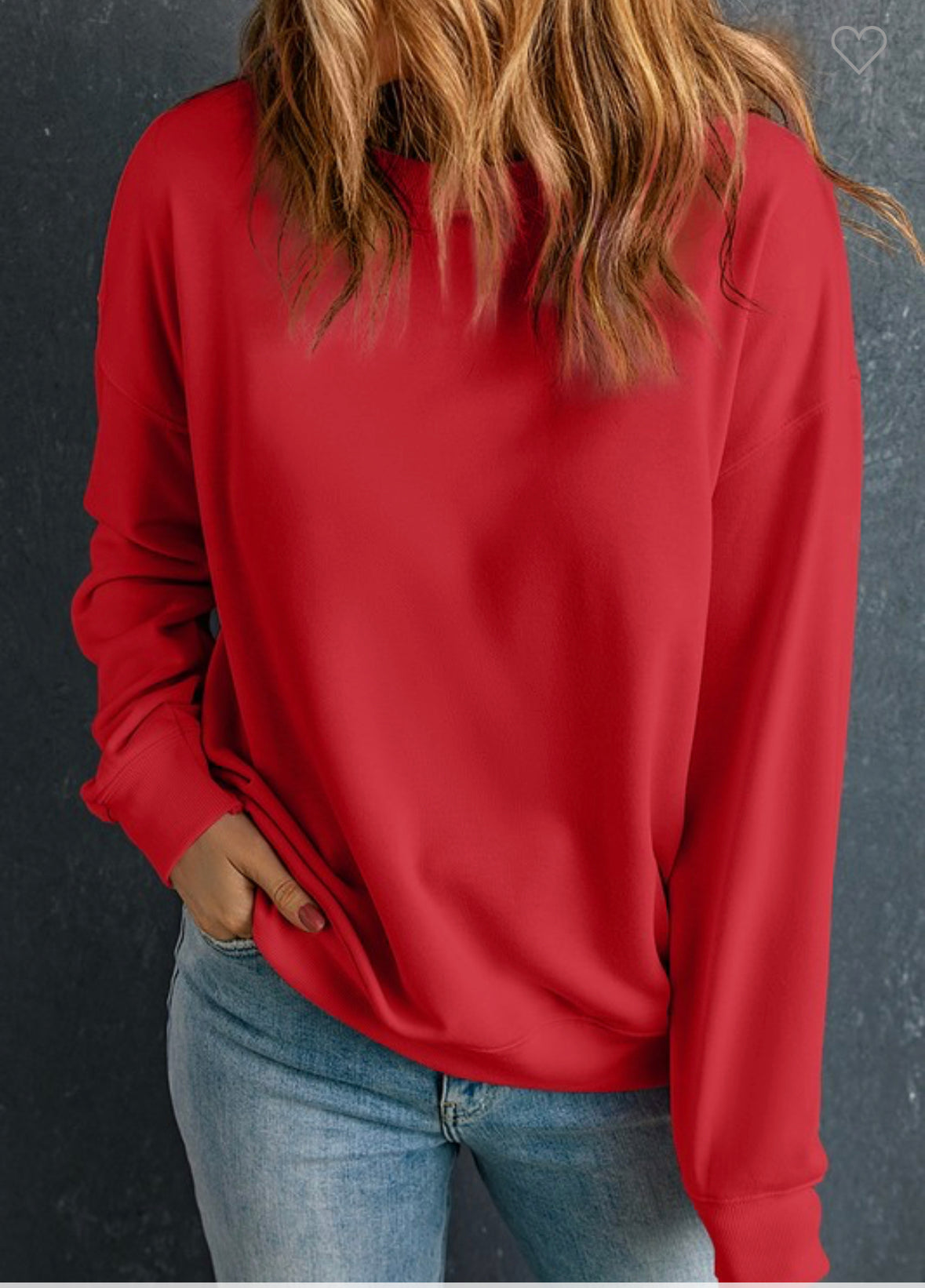 Red Sweatshirt