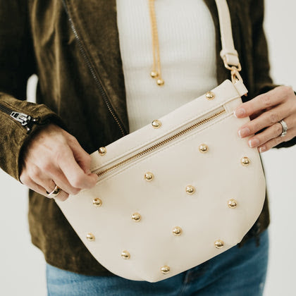 Gold Studded Bum Bag