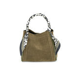 Olive Suede Bag