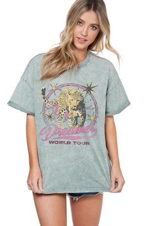 Dreamer Leopard Tee