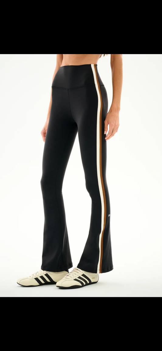 Splits 59 Black/Cream Flare 30in Leggings