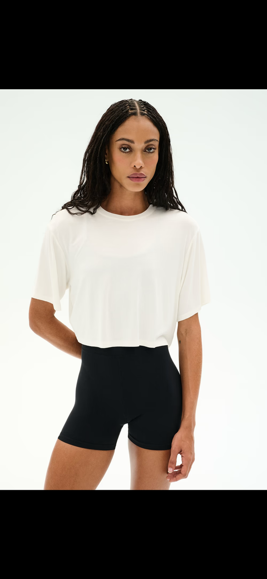 Splits 59 Super Soft Crop Tee White