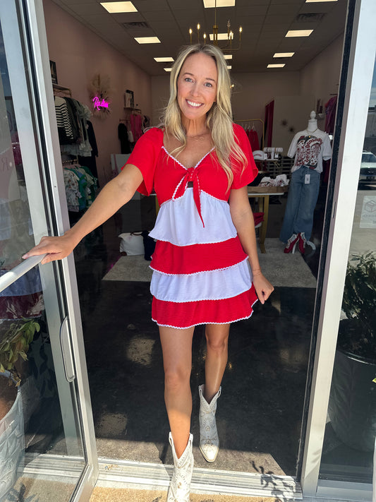Gameday Tiered Skirt