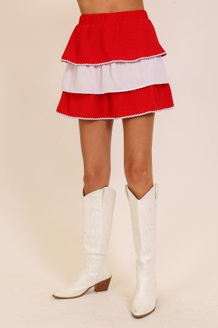 Gameday Tiered Skirt