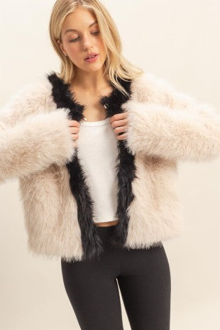 Faux Fur Jacket