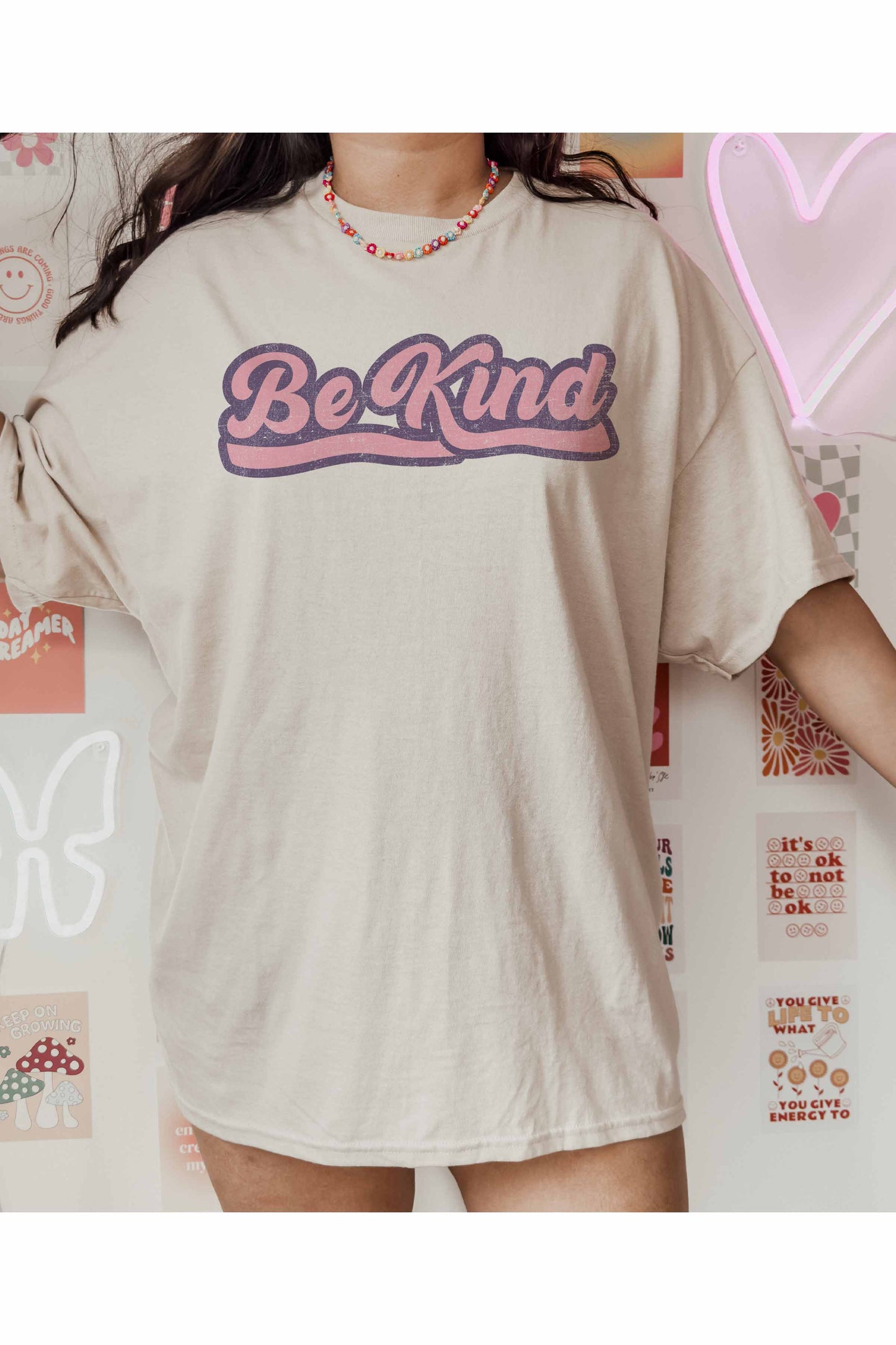 BE KIND OVERSIZED TEE