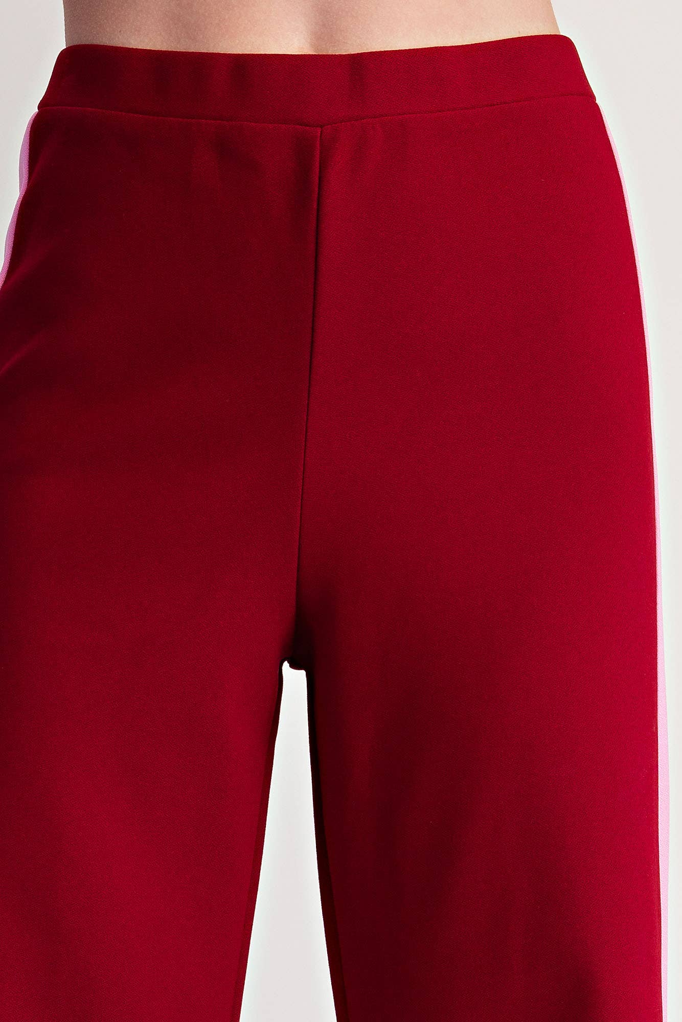 Everyday Pull-On Contrast Pants