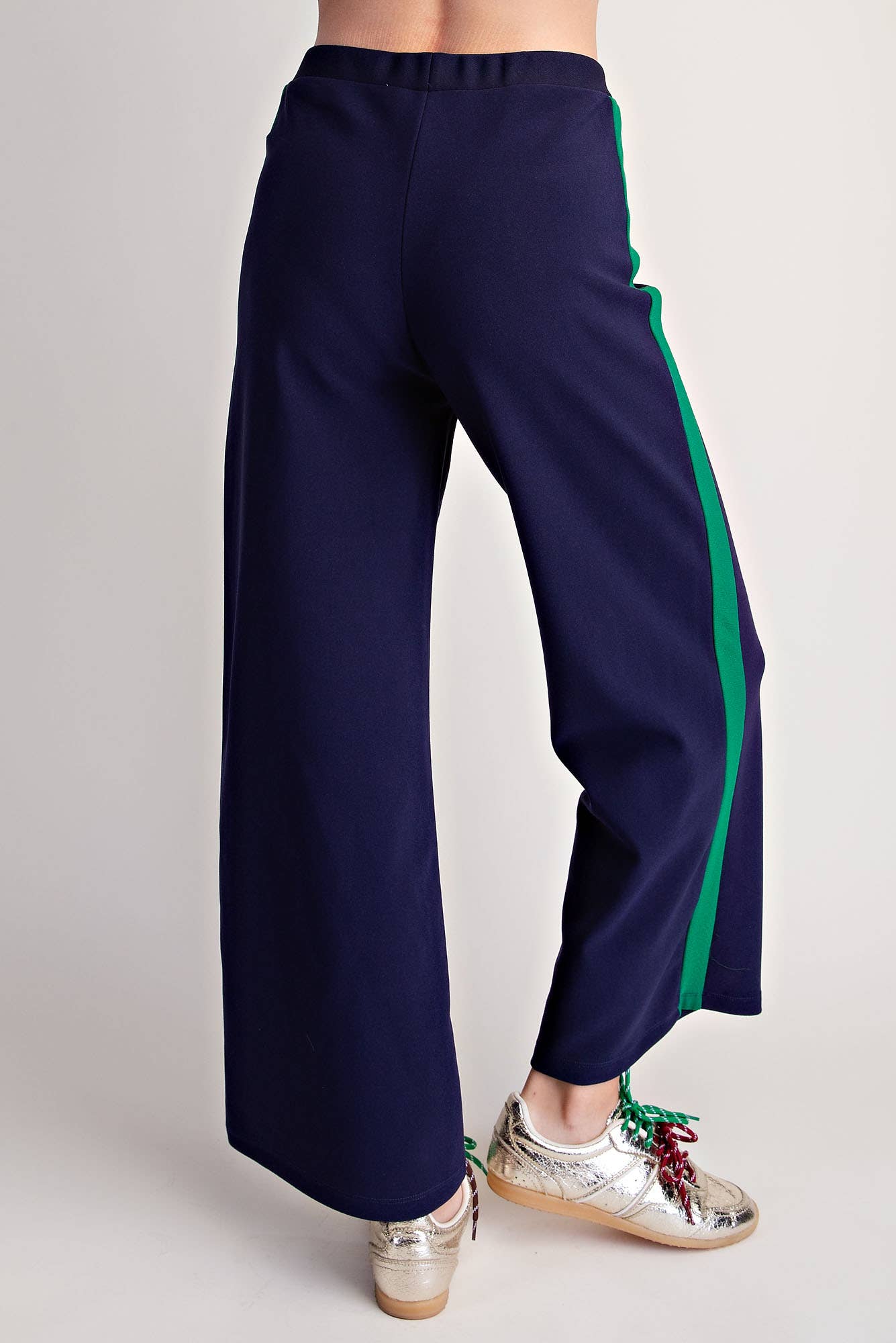Everyday Pull-On Contrast Pants